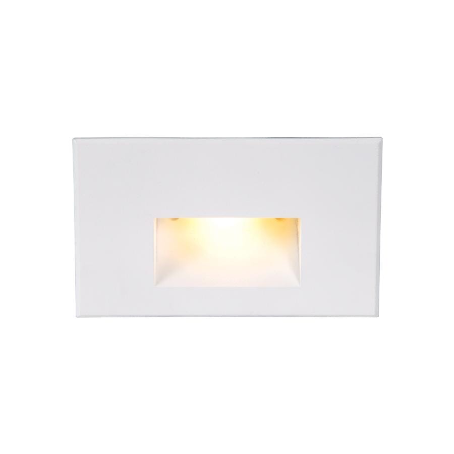 WAC Lighting 1-Light LED 12V LEDme Horizontal Step and Wall Light in White