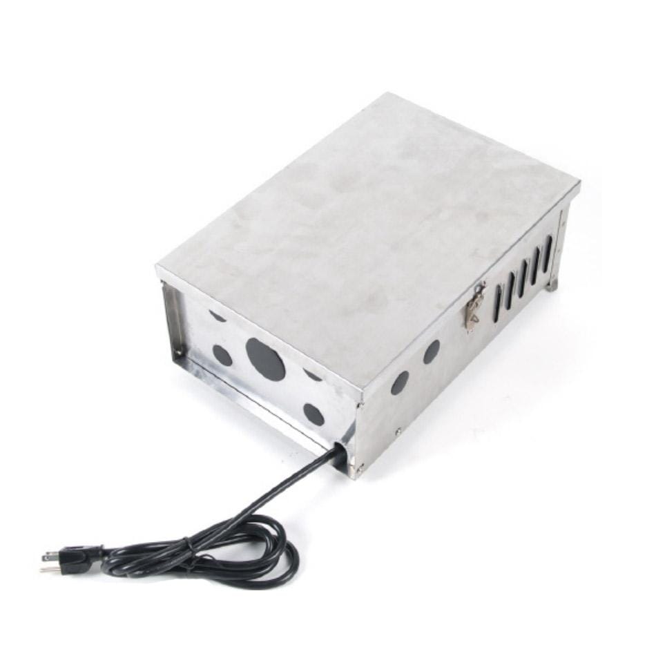 WAC Lighting 120V Outdoor Landscape Magnetic Power Supply in Stainless Steel