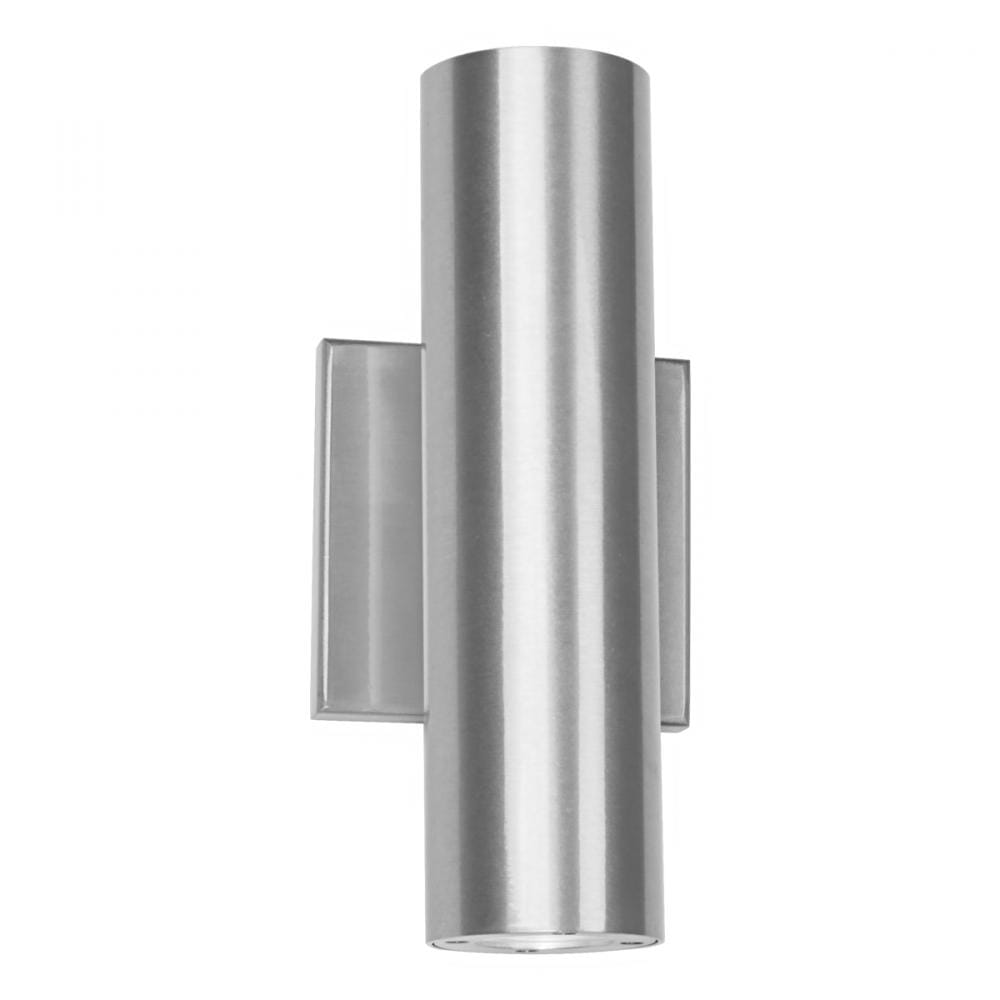 WAC Lighting Caliber 1-Light LED Outdoor Wall Light in Brushed Aluminum