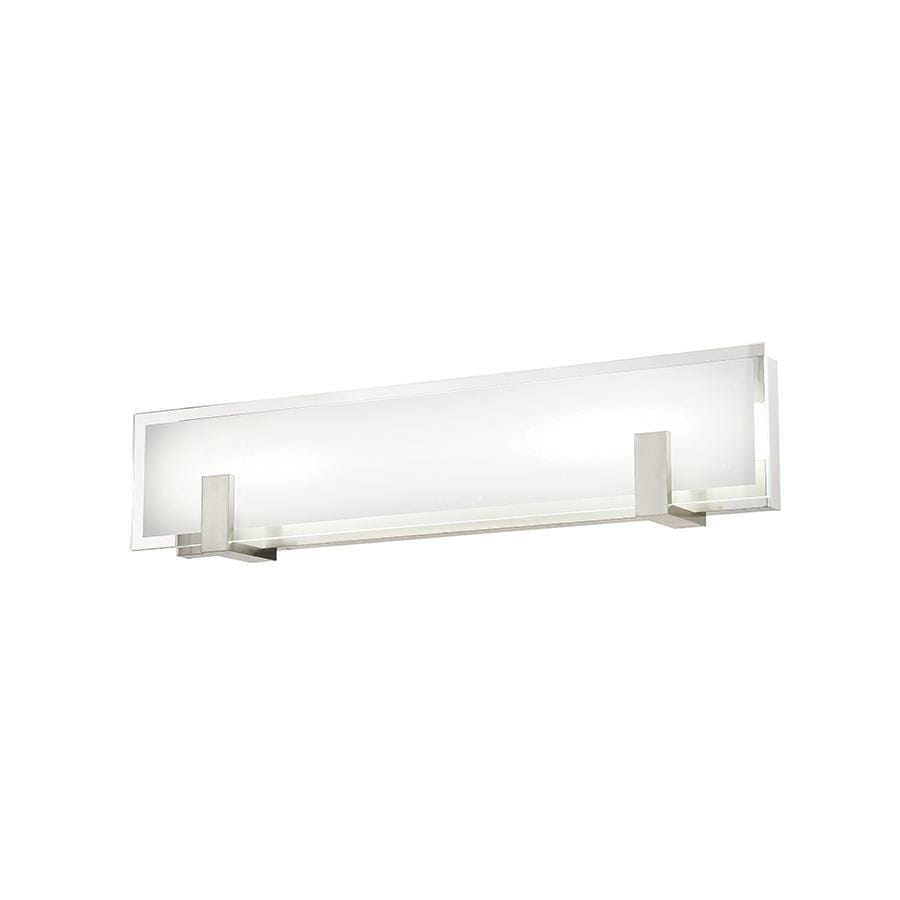 WAC Lighting 120V Meridien  LED Bathroom Vanity & Wall Light in Brushed Nickel