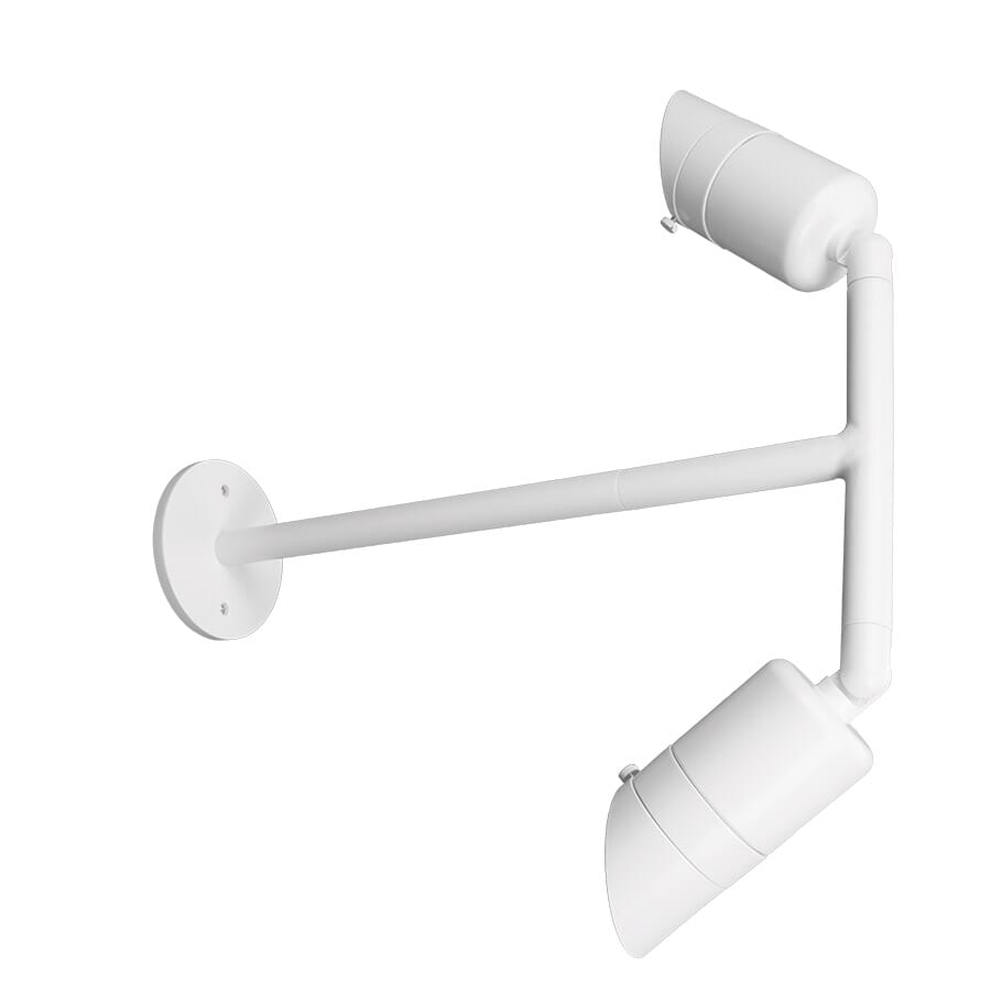 WAC Endurance 4000K Outdoor Wall Light in Architectural White