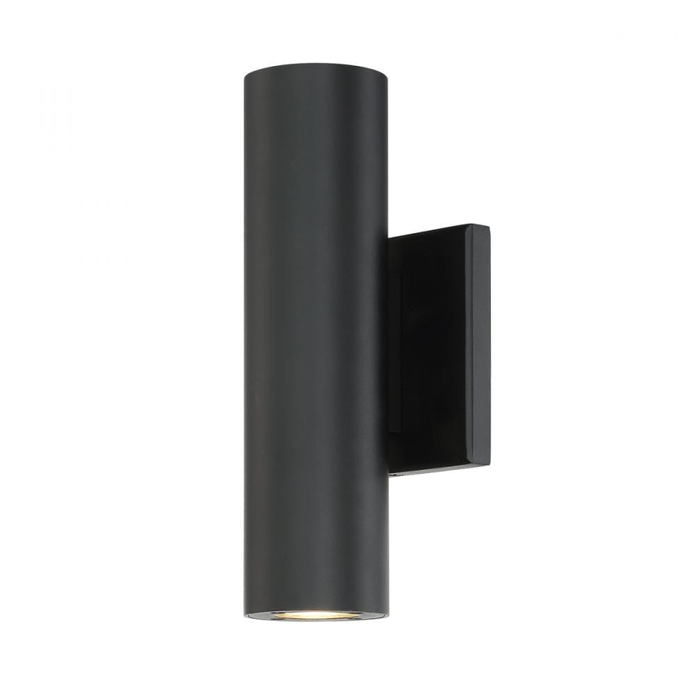 WAC Lighting Caliber 1-Light LED Outdoor Wall Light in Black