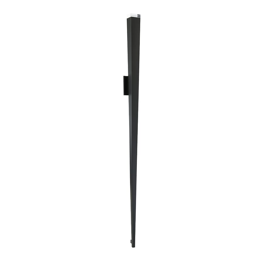 Modern Forms Staff 1-Light Outdoor Wall Light in Black