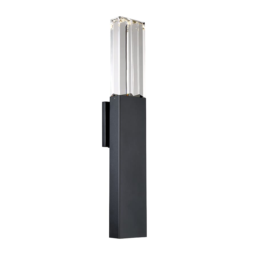 Modern Forms Tuxedo 2-Light Outdoor Wall Light in Black