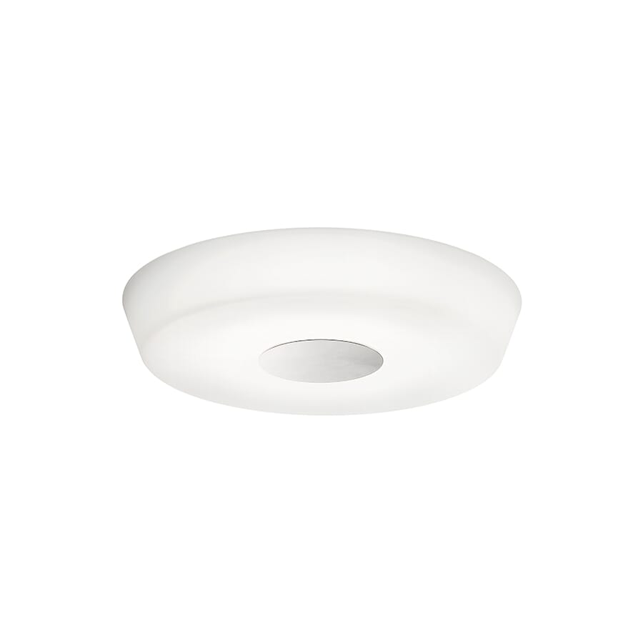 Modern Forms Sol 1-Light Flush Mount in Brushed Nickel