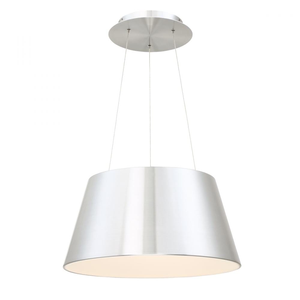 WAC Lighting Vida 1-Light LED Pendant in Brushed Aluminum