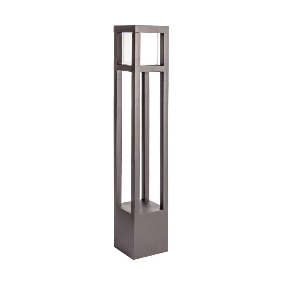 WAC Lighting Tower 1-Light LED 12V Bollard in Bronze