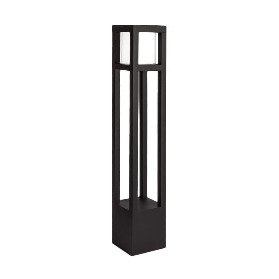 WAC Lighting Tower 1-Light LED 12V Bollard in Black