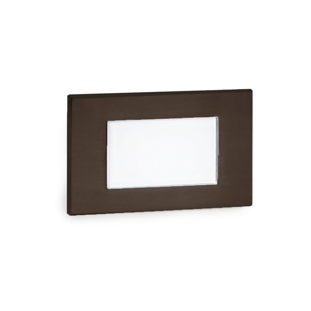 WAC Lighting 1-Light LED Low Voltage Diffused Step and Wall Light in Bronze