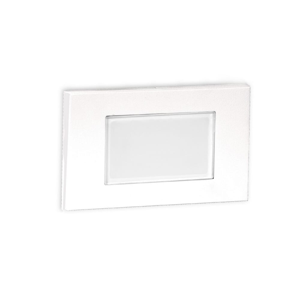 WAC Lighting 1-Light LED Low Voltage Diffused Step and Wall Light in White