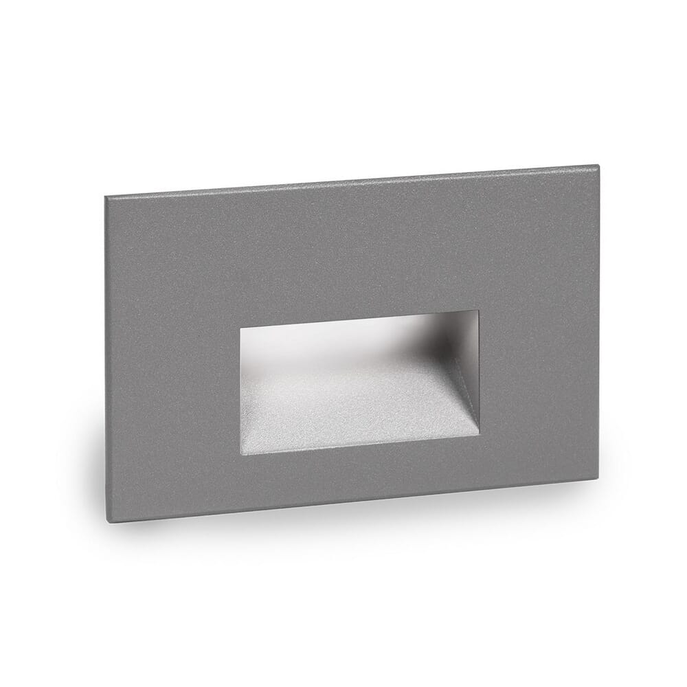 WAC Lighting 120V LEDme 1-Light Horizontal Step and Wall Light in Graphite