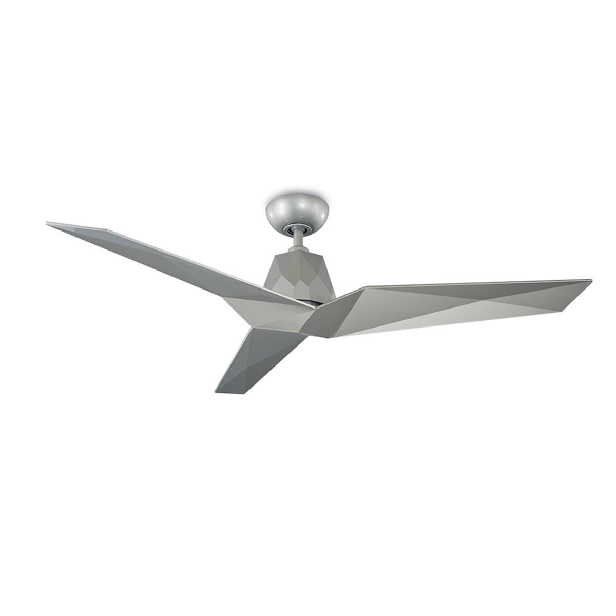 Modern Forms Vortex Outdoor 60" Ceiling Fan in Automotive Silver