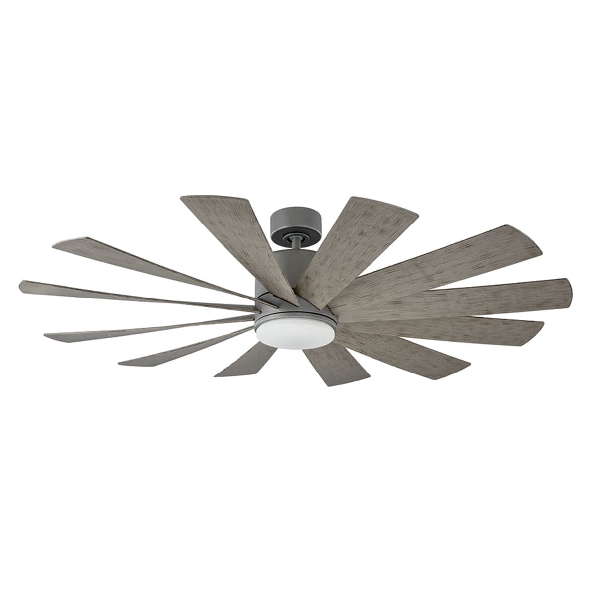 Modern Forms Windflower Outdoor 1-Light LED 60" Ceiling Fan in Graphite