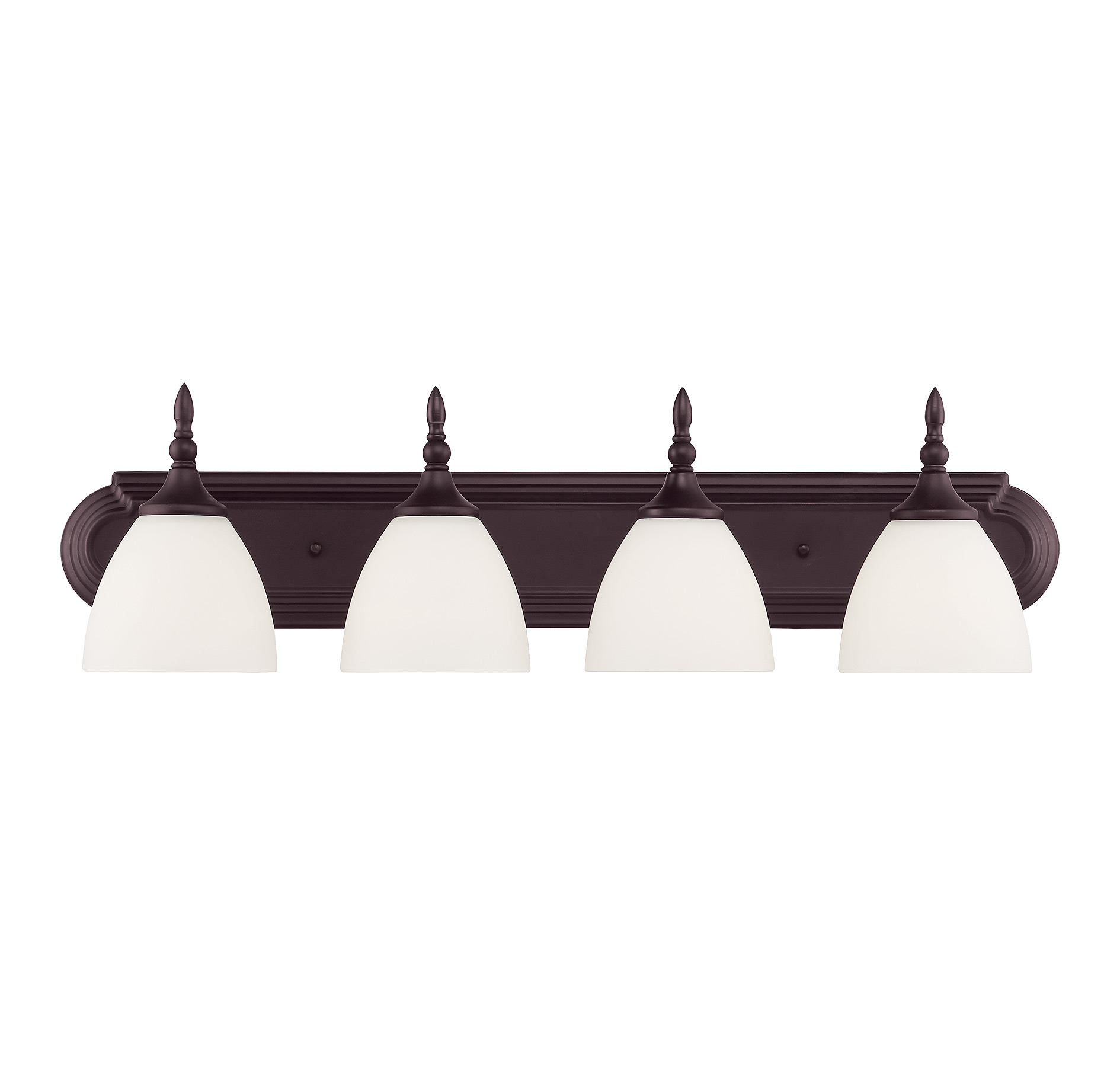 Savoy House Herndon 4-Light Bathroom Vanity Light in English Bronze