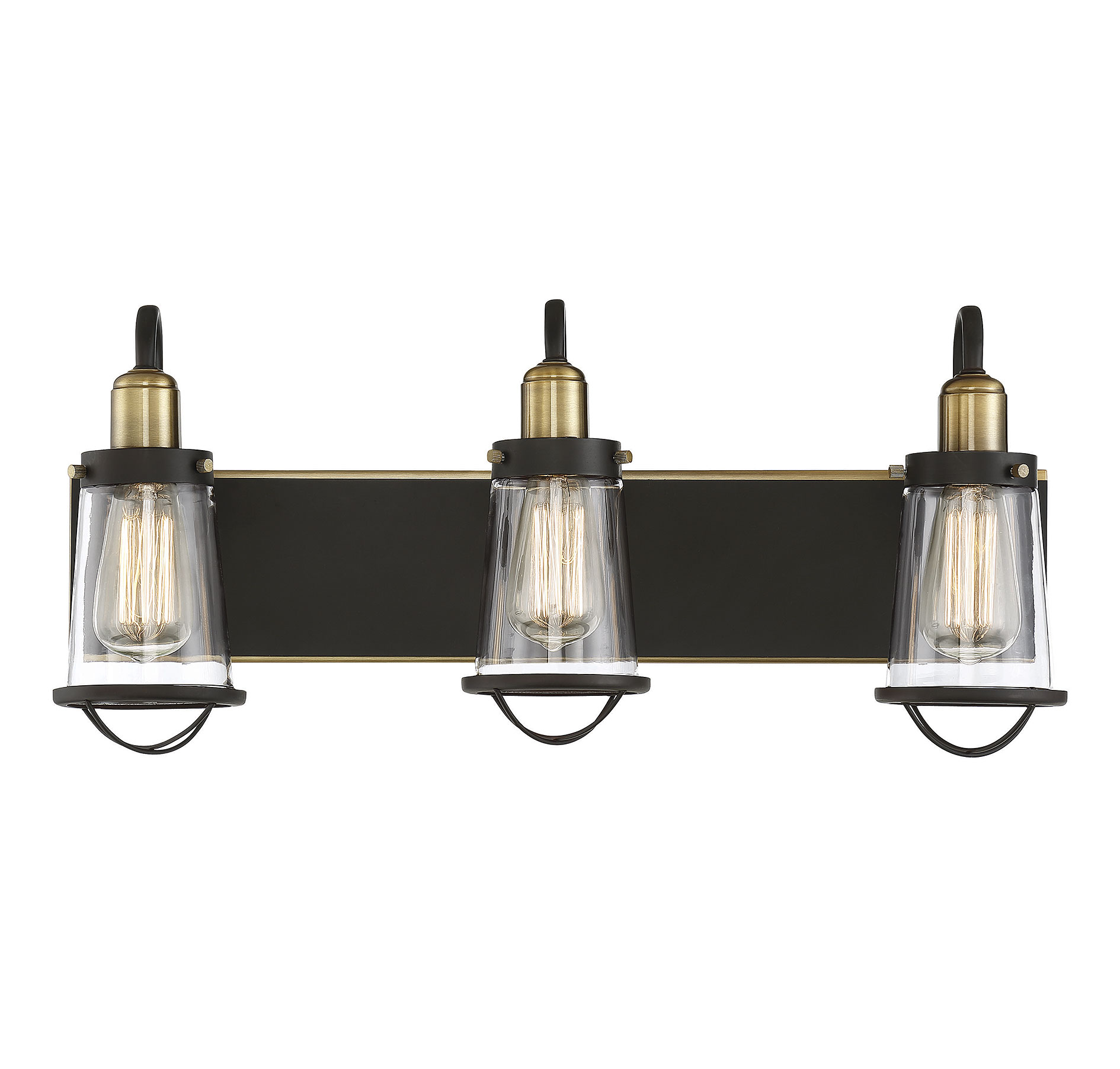 Savoy House Lansing 3-Light Bathroom Vanity Light in English Bronze