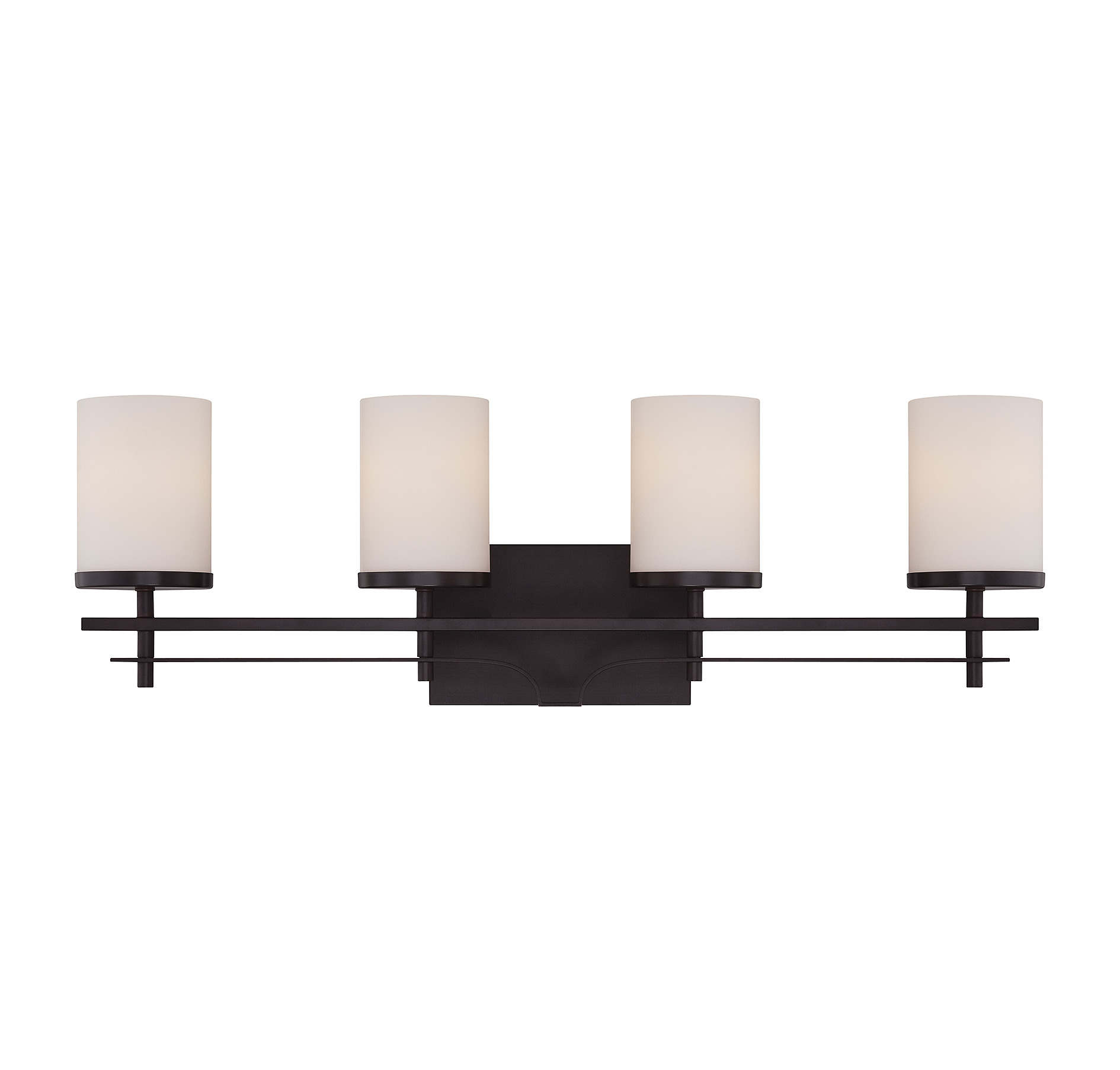 Savoy House Colton 4-Light Bathroom Vanity Light in English Bronze