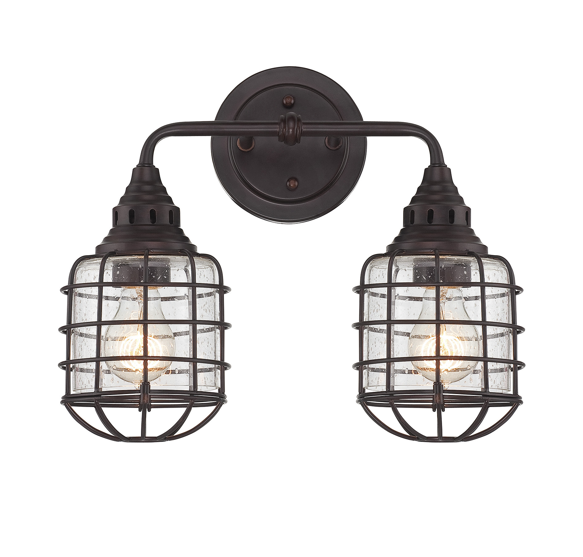 Savoy House Connell by Brian Thomas 2-Light Bathroom Vanity Light in English Bronze