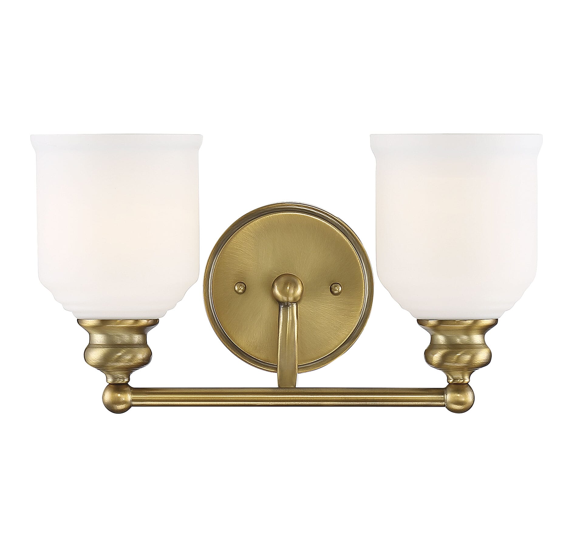 Trade Winds Randolph 2-Light Bath Light in Old Gold