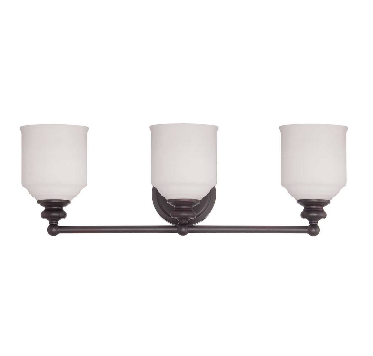 Trade Winds Randolph 3-Light Bath Light in Oil Rubbed Bronze