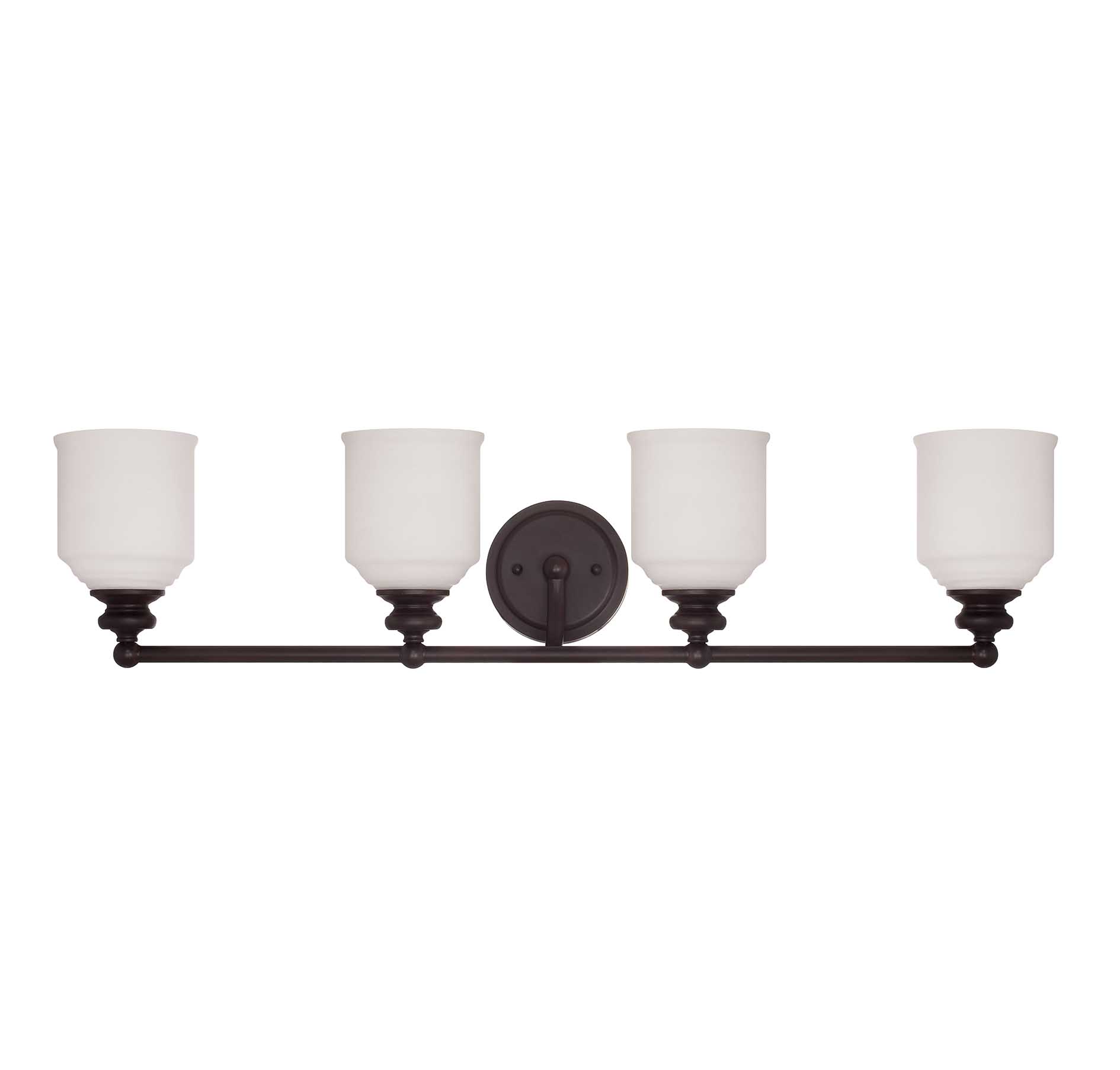 Savoy House Melrose by Brian Thomas 4-Light Bathroom Vanity Light In English Bronze