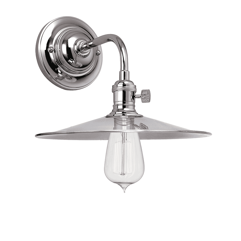 Hudson Valley Heirloom 9" Wall Sconce in Polished Nickel