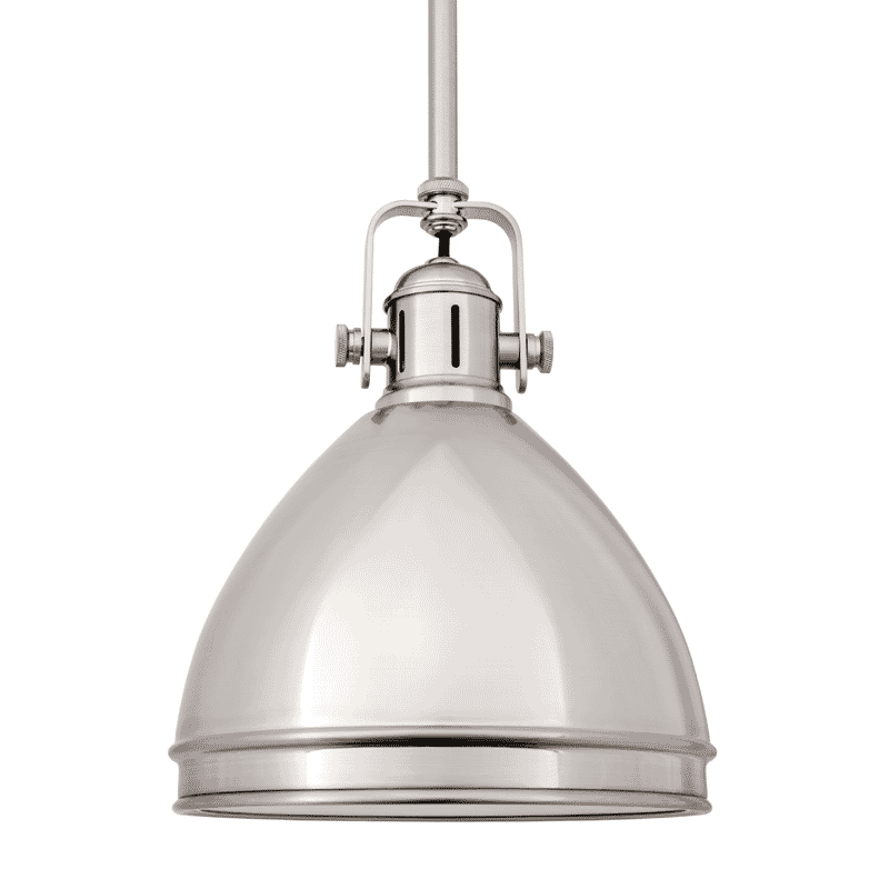 Hudson Valley Marion 14" Pendant Light in Satin Nickel