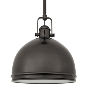 Hudson Valley Marion 17" Pendant Light in Old Bronze
