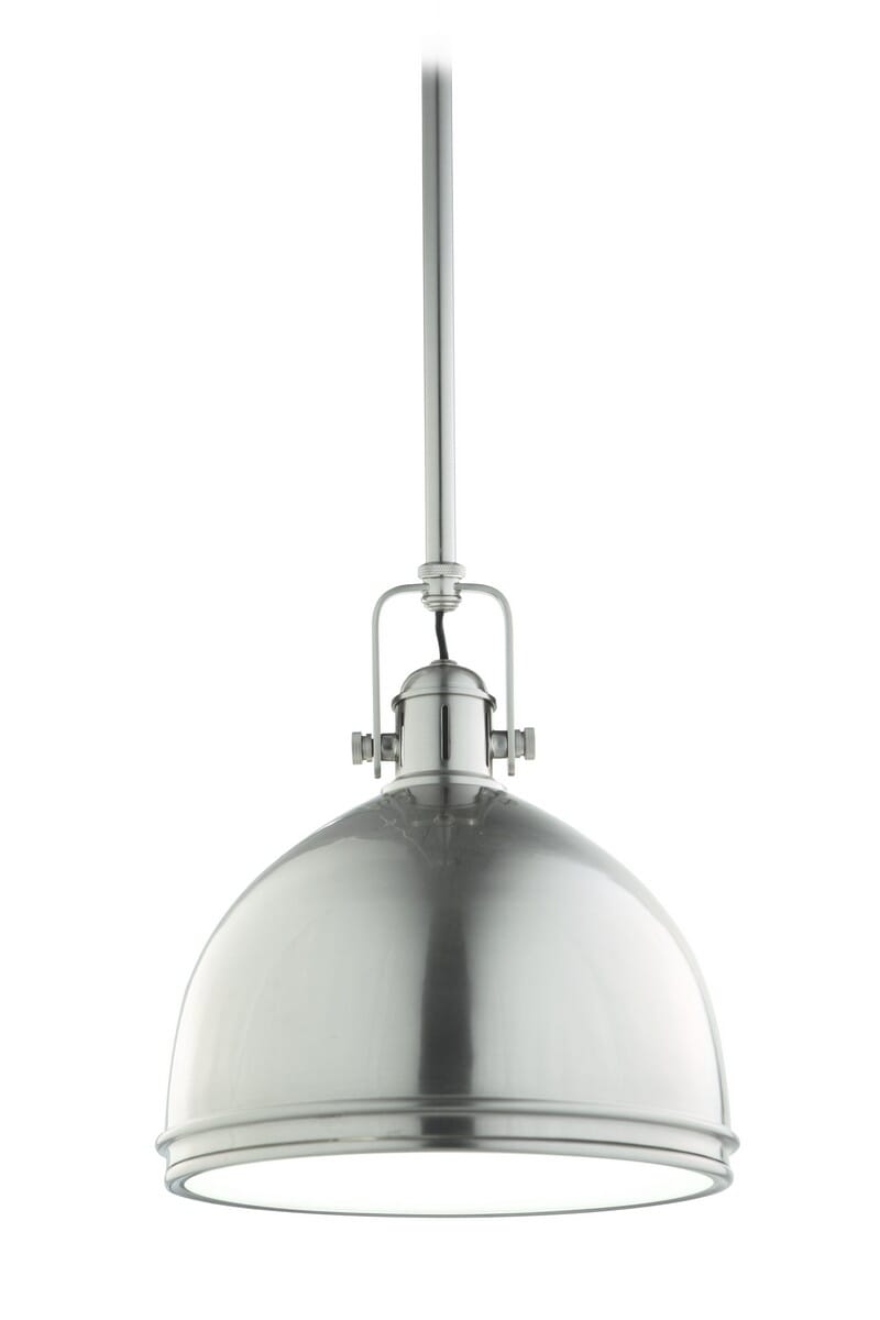 Hudson Valley Marion 17" Pendant Light in Satin Nickel