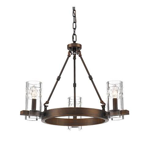 Millennium Lighting Chandelier Ceiling Light in Rubbed Bronze