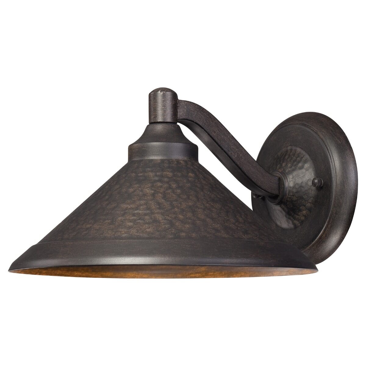 The Great Outdoors Kirkham 7" Outdoor Wall Light in Aspen Bronze