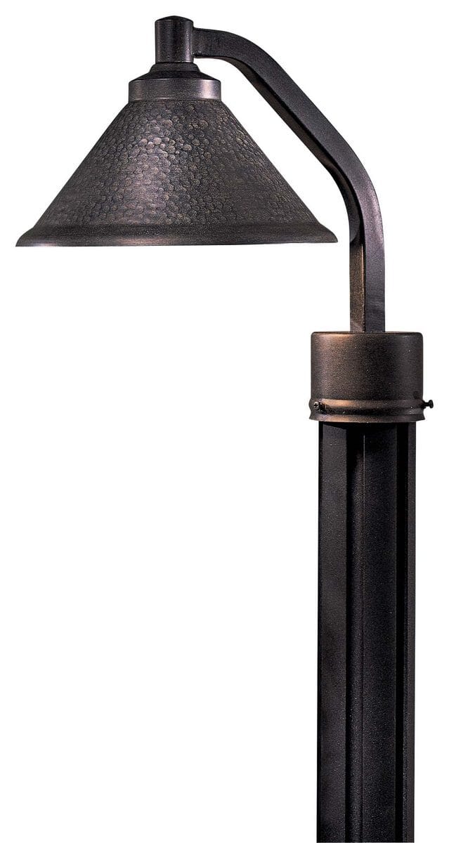 The Great Outdoors Kirkham 11" Outdoor Post Light in Aspen Bronze