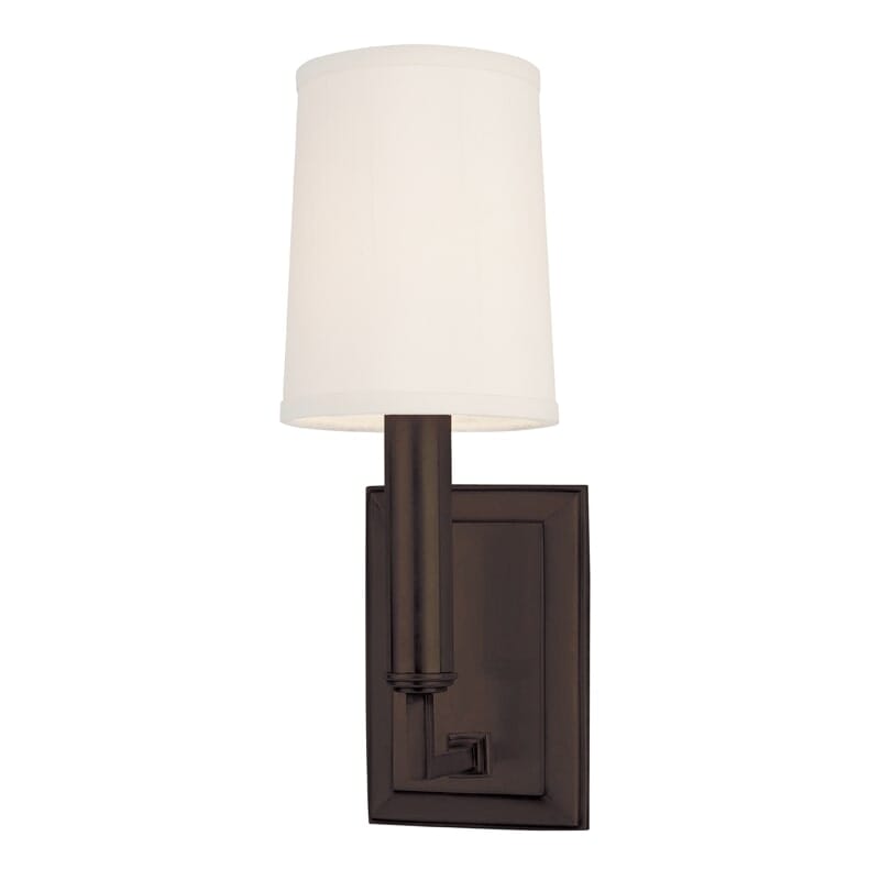 Hudson Valley Clinton 12" Wall Sconce in Old Bronze