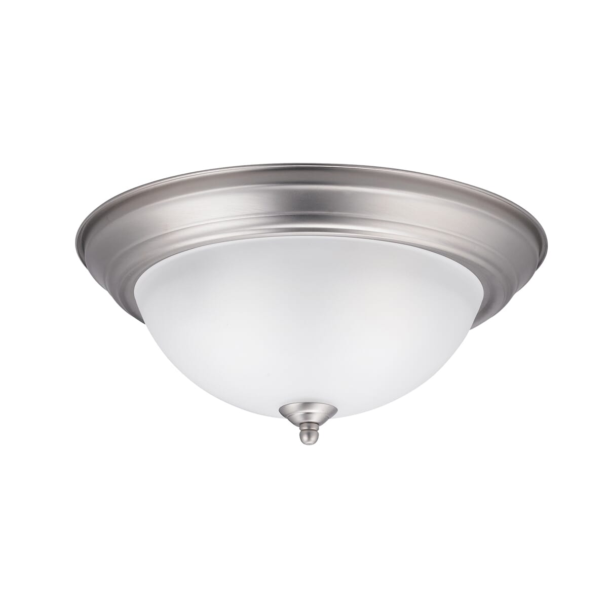 Kichler Signature 2-Light Flush Mount in Brushed Nickel