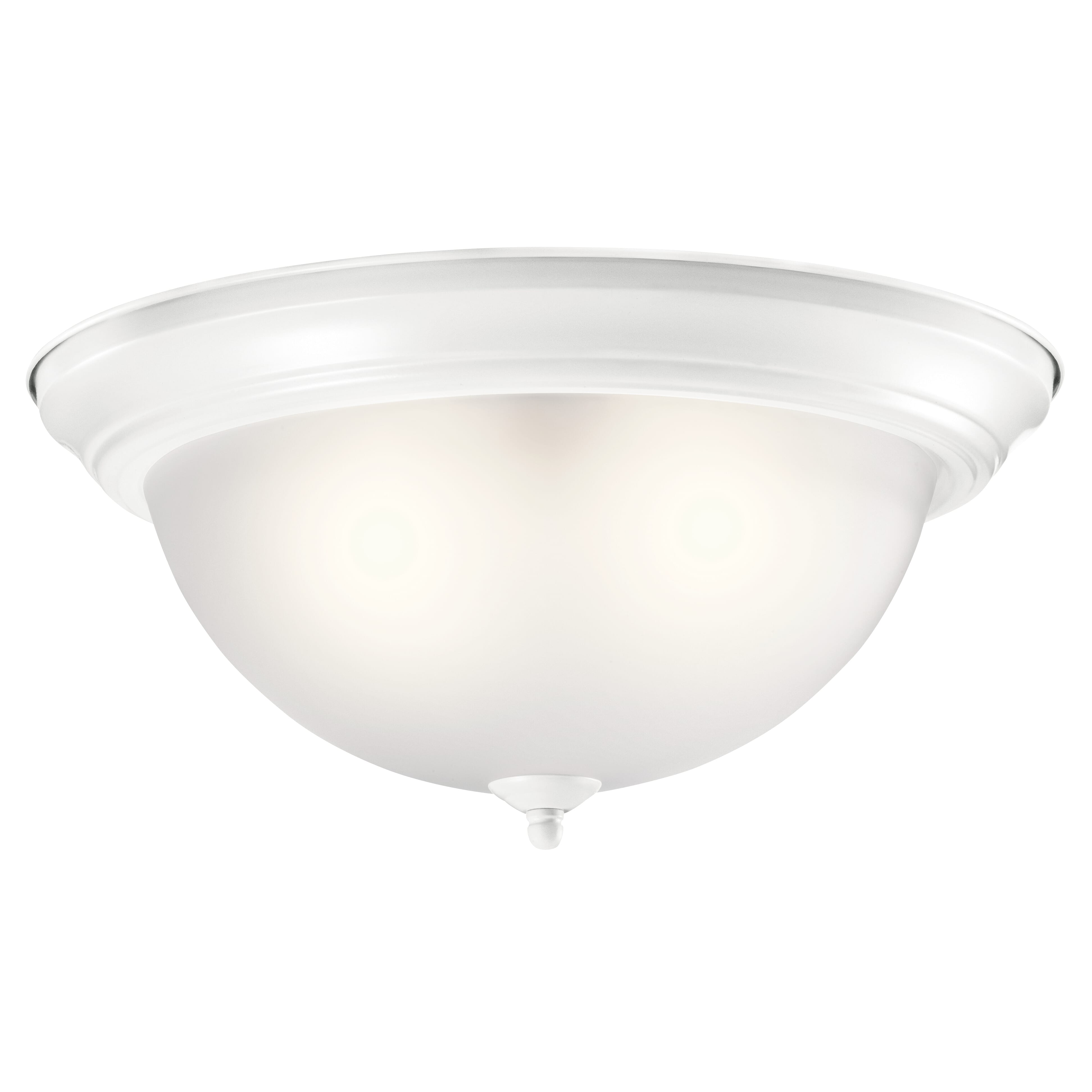 Kichler Ceiling Space 3-Light Ceiling Light in White