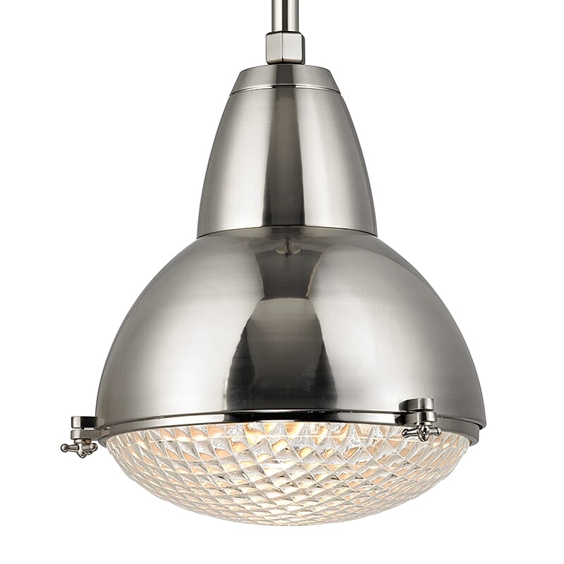 Hudson Valley Belmont 19" Pendant Light in Satin Nickel