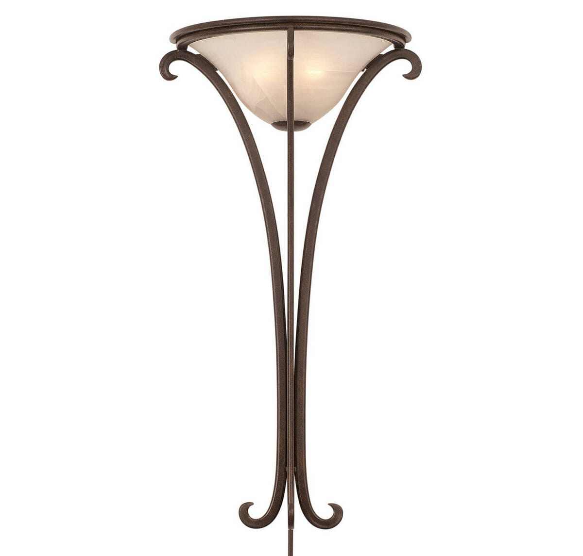 Kalco Santa Barbara 2-Light Long Wall Sconce in Tortoise Shell