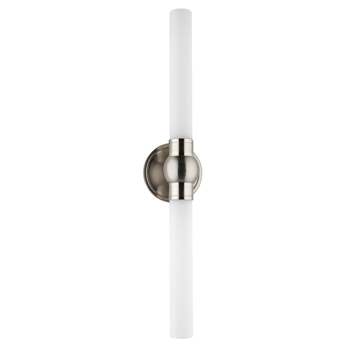 Hudson Valley Cornwall 2-Light 5" Bathroom Vanity Light in Satin Nickel