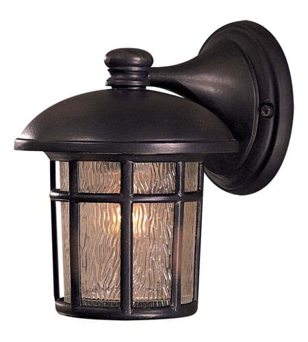 The Great Outdoors Cranston 9" Outdoor Wall Light in Heritage