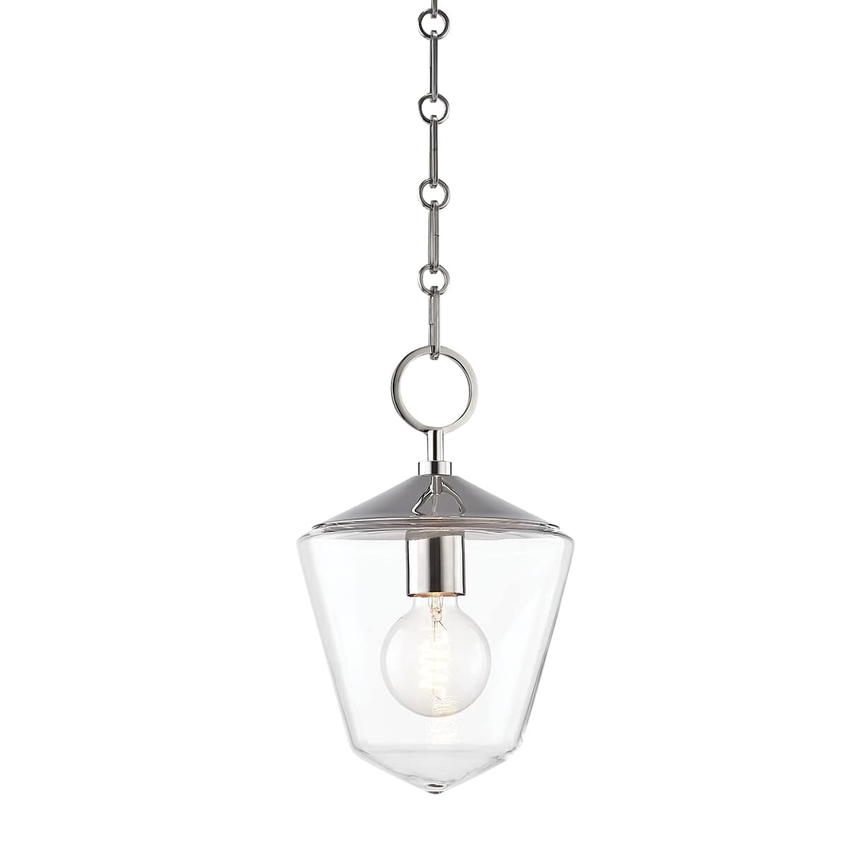 Hudson Valley Greene Mini Pendant in Polished Nickel