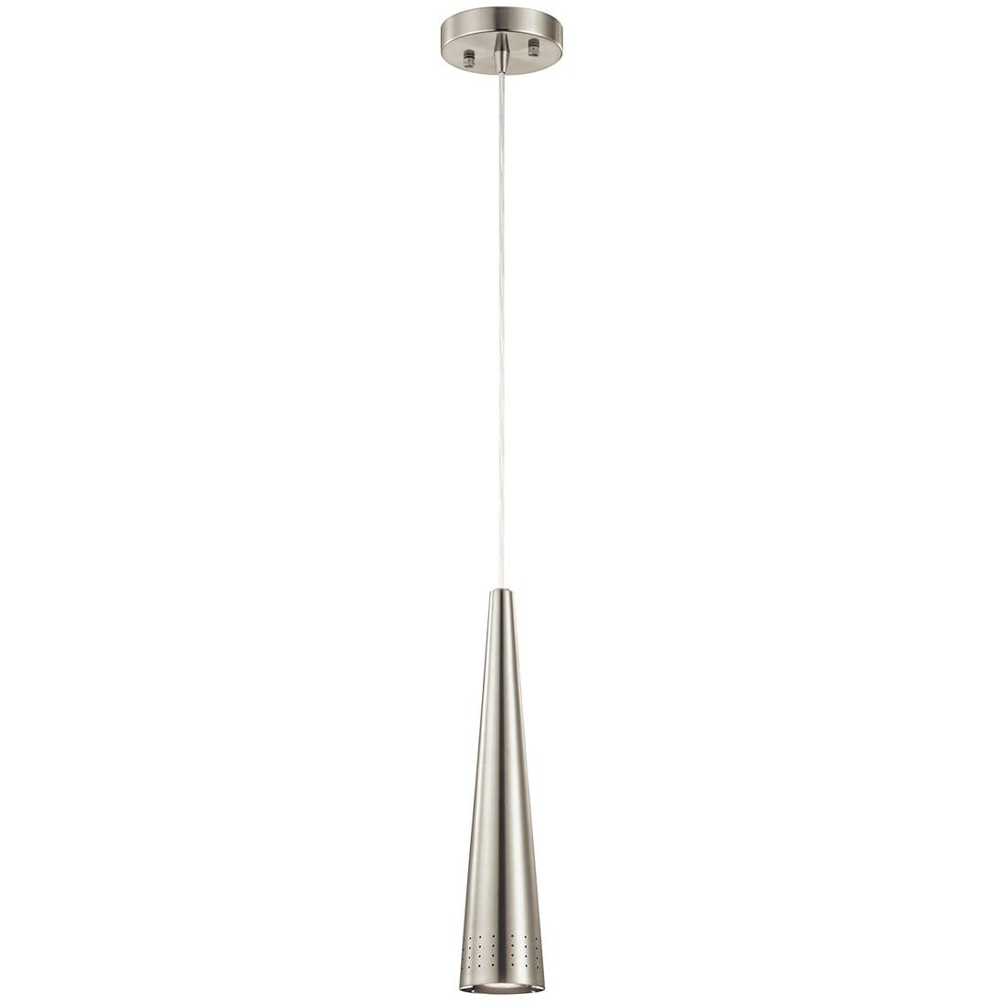 Elan Irvo 3.25" LED Mini Pendant in Brushed Nickel