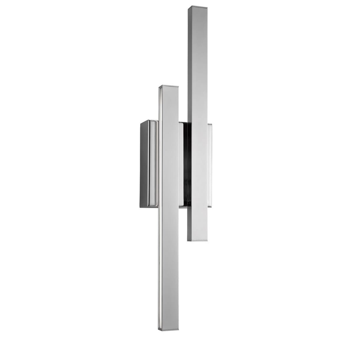 Elan Idril 22.25" LED Wall Sconce in Chrome