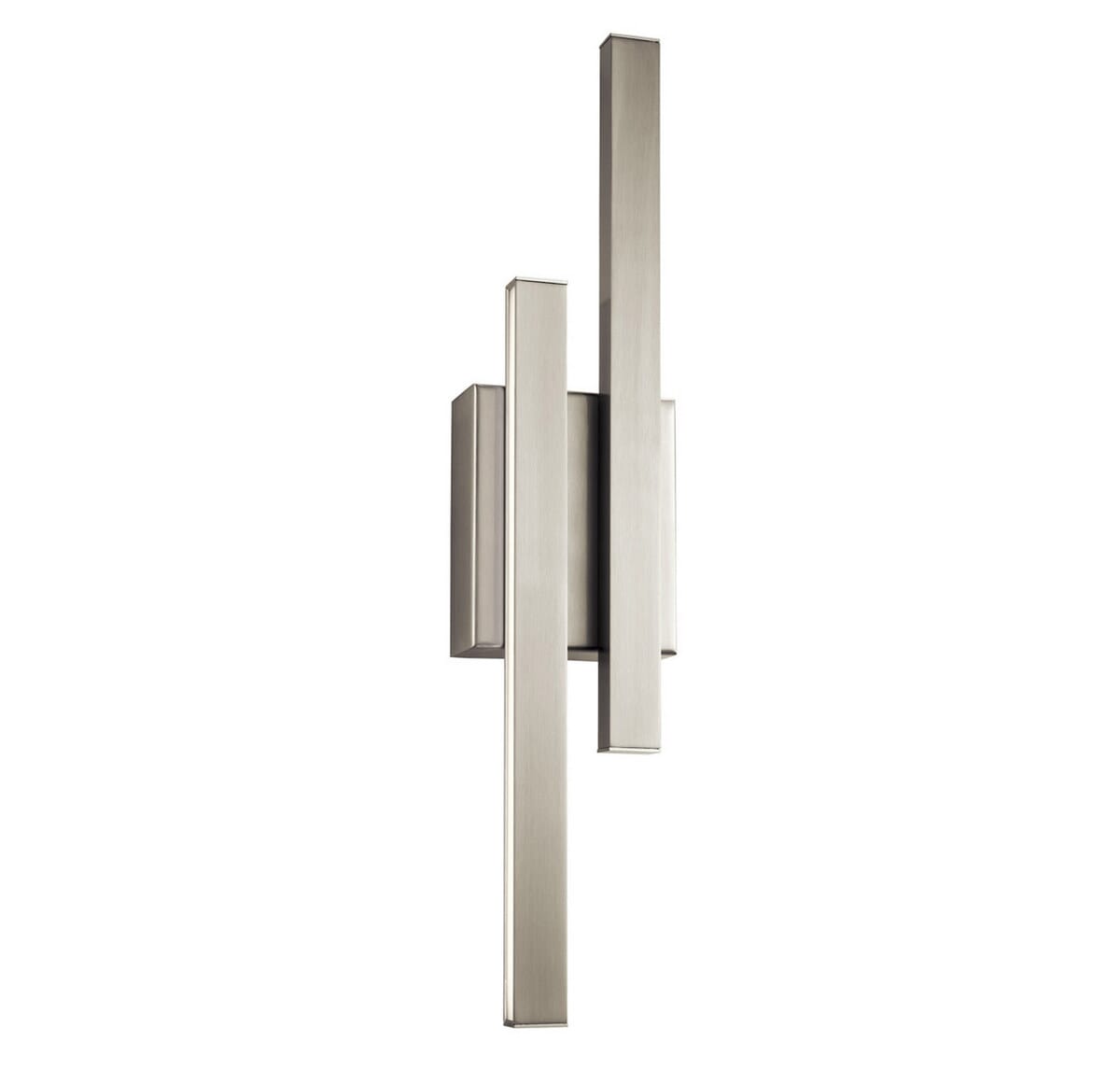 Elan Idril 22.25" LED Wall Sconce in Brushed Nickel