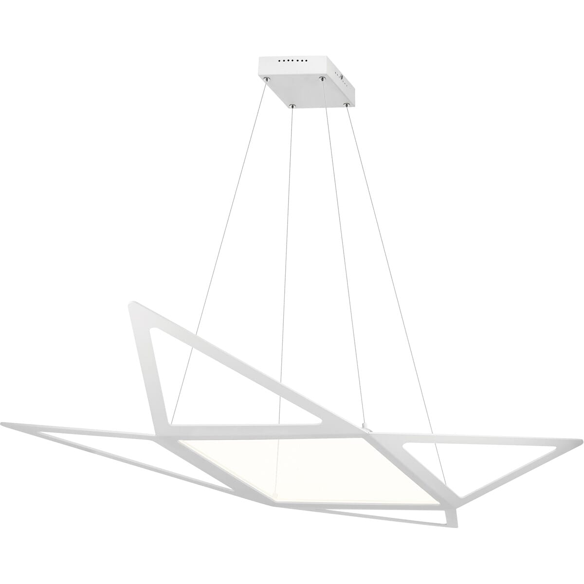 Elan Starship 43.5" LED Pendant in Matte White