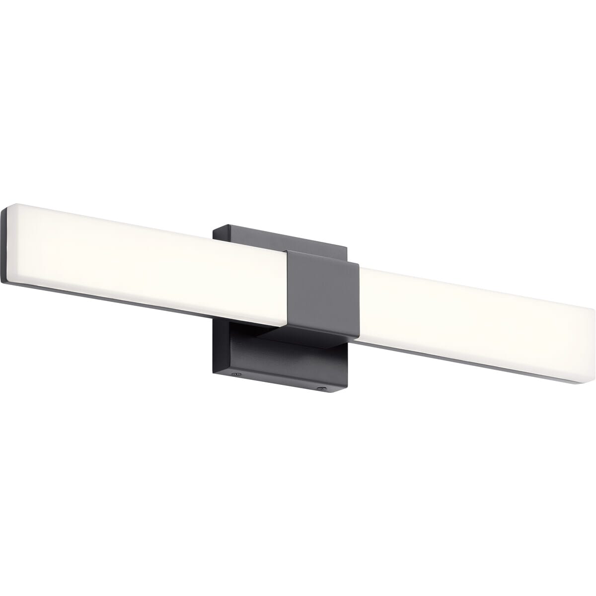 Elan Neltev 24" LED White Acrylic Bathroom Vanity Light in Bronze