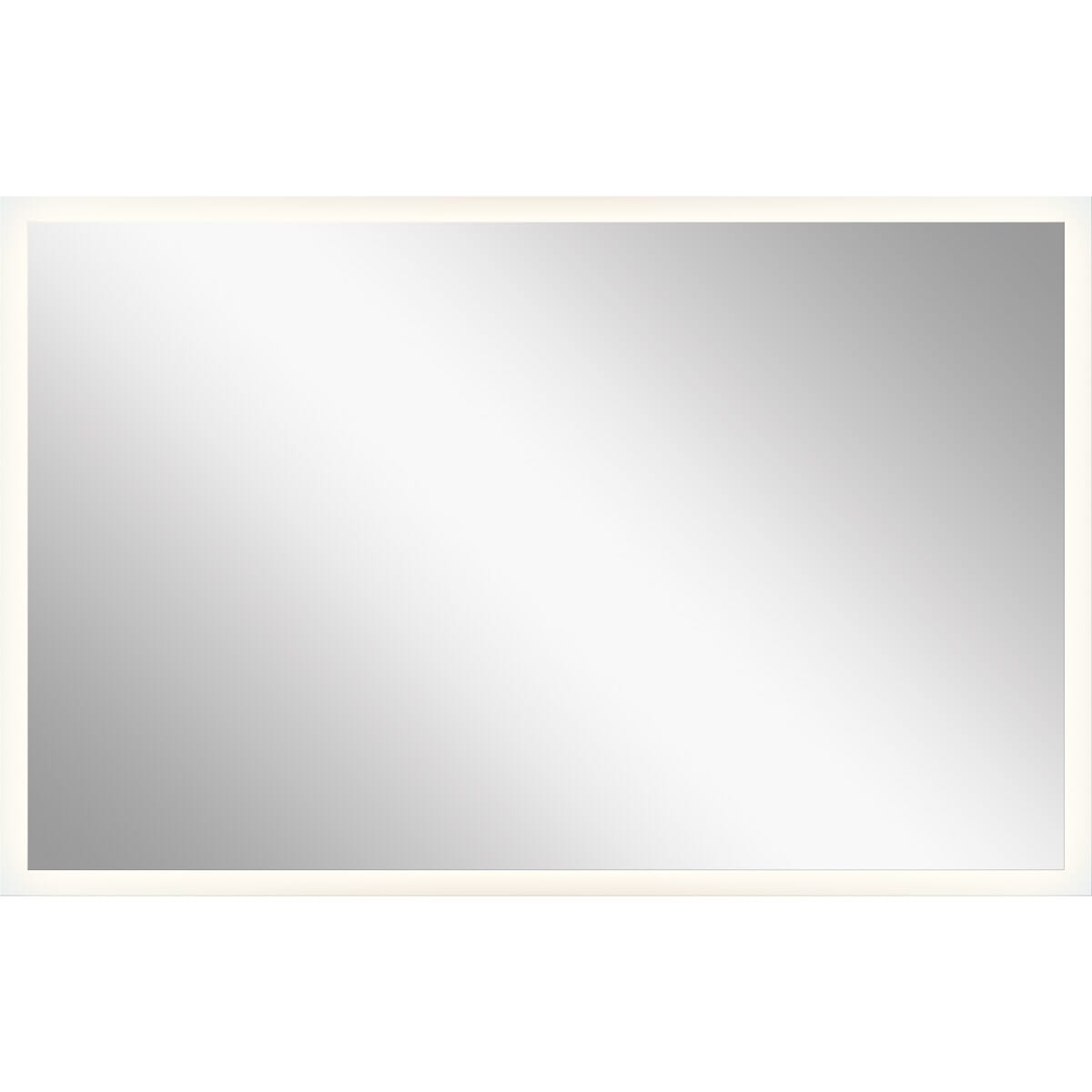 Elan Mir 25" LED Backlit Mirror in Frosted Glass