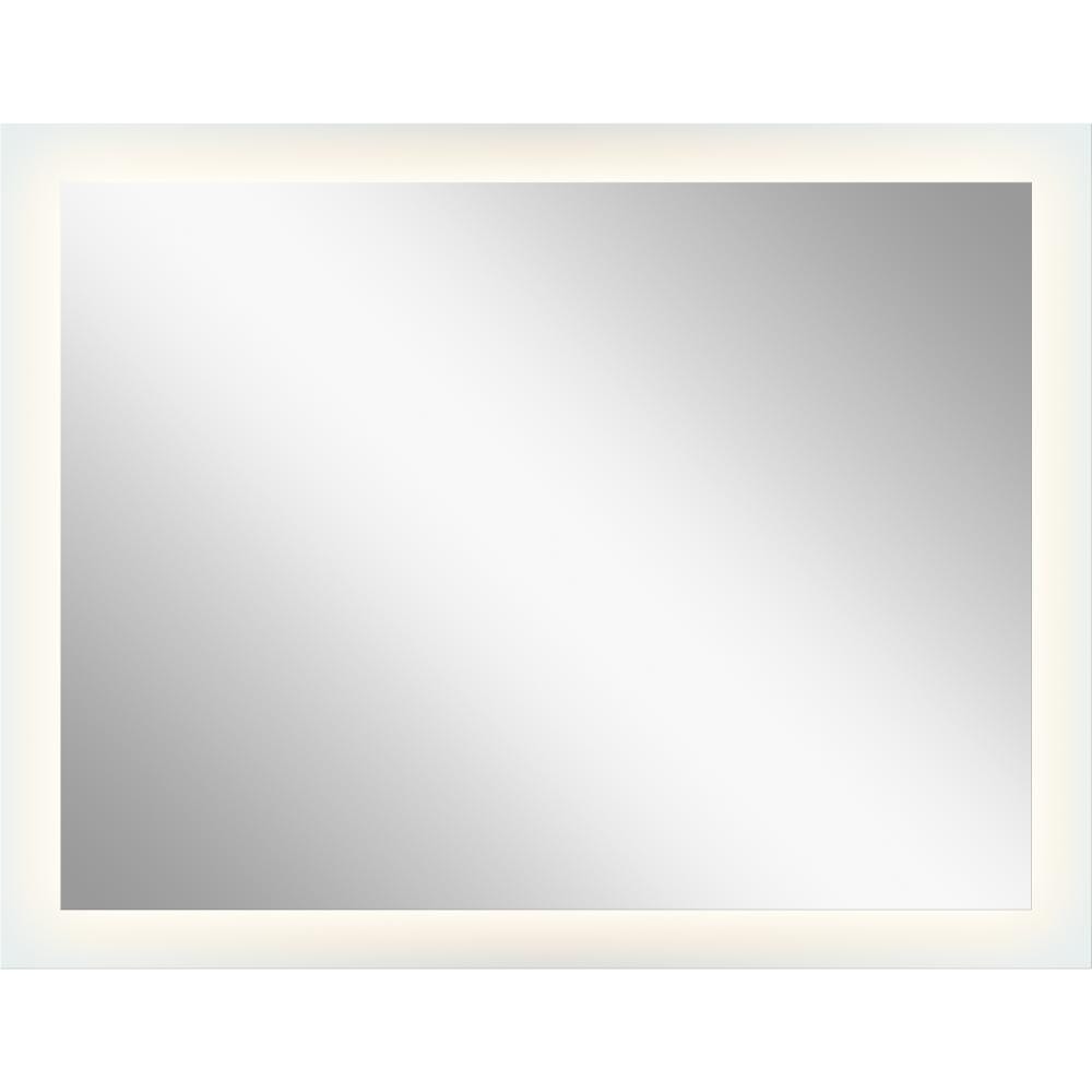 Elan Mir 54" LED Backlit Mirror in Frosted Glass