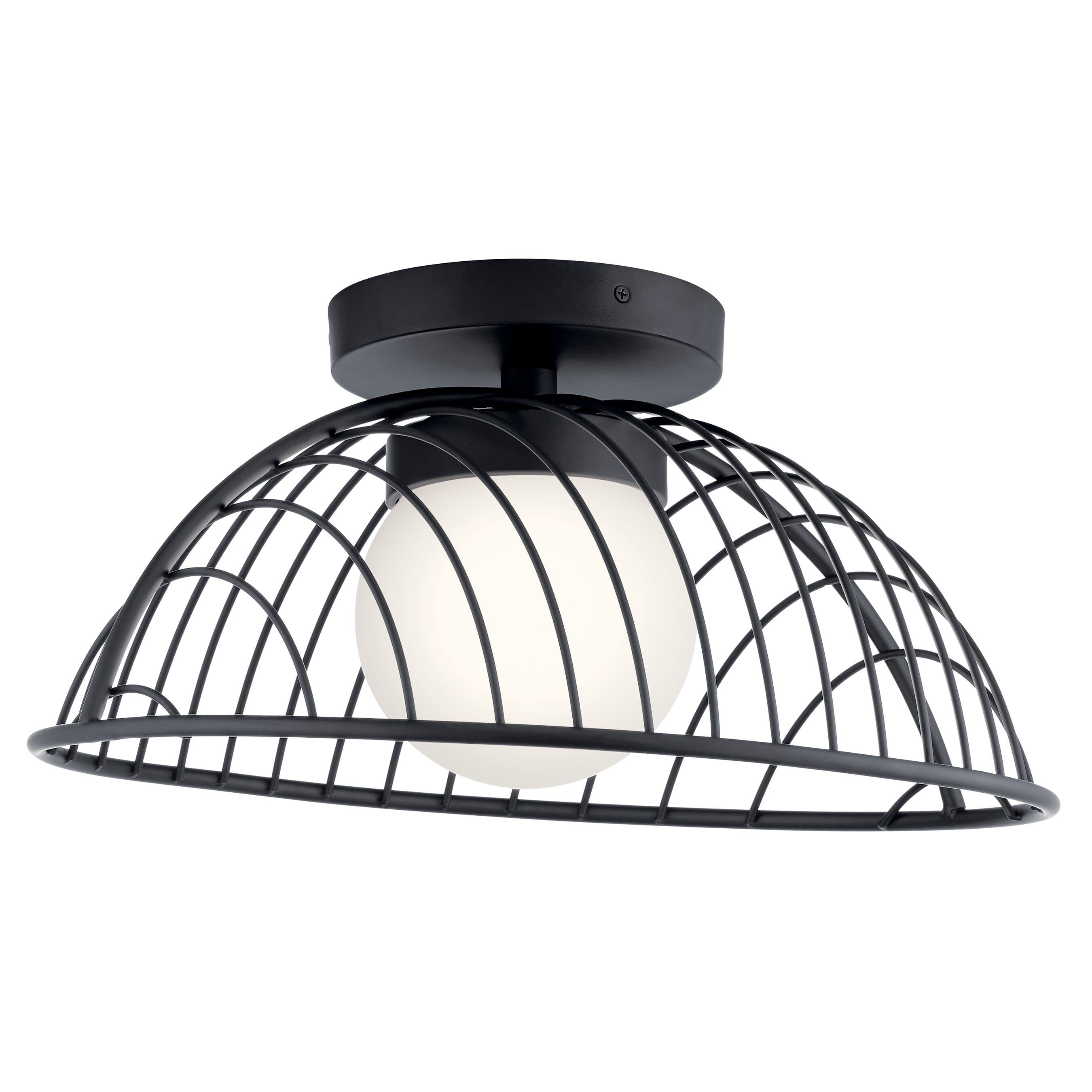 Elan 18" Ceiling Light in Matte Black