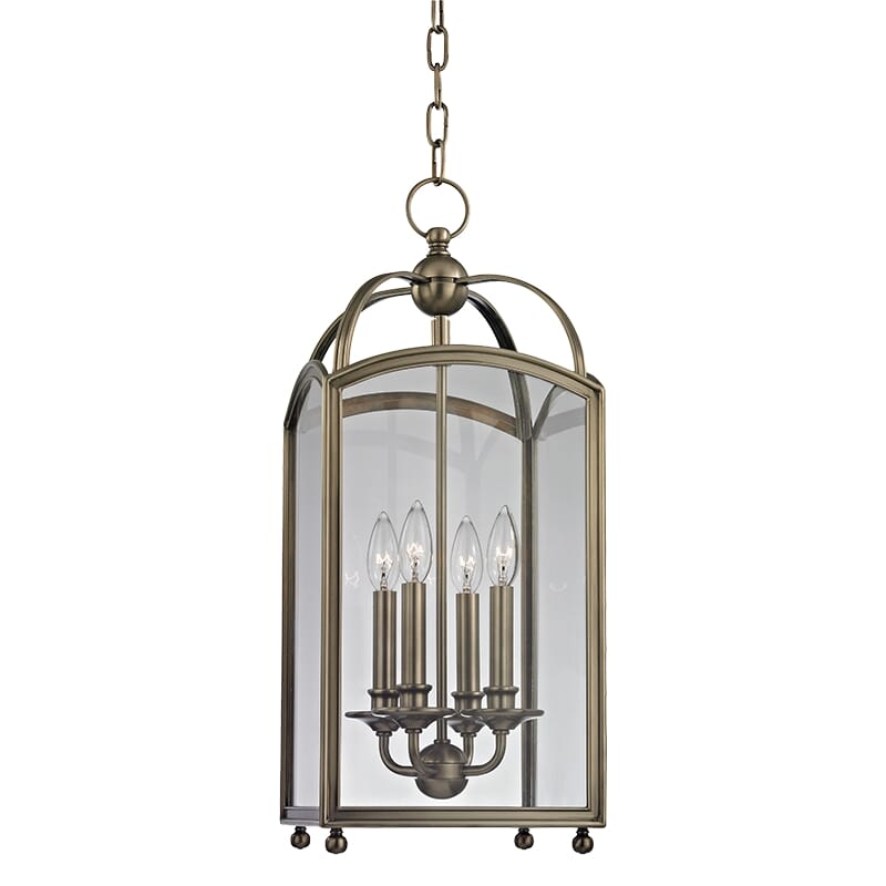 Hudson Valley Millbrook 4-Light 25" Pendant Light in Historical Nickel