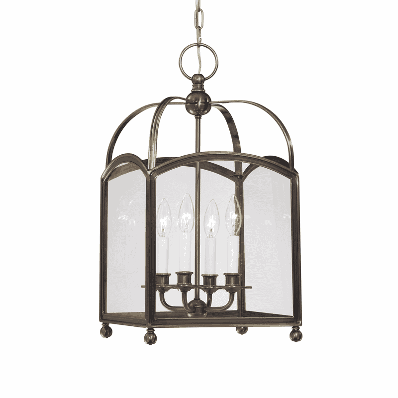 Hudson Valley Millbrook 4-Light 22" Pendant Light in Distressed Bronze