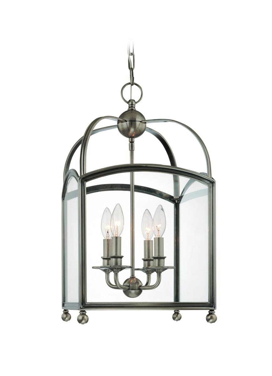 Hudson Valley Millbrook 4-Light 22" Pendant Light in Historical Nickel